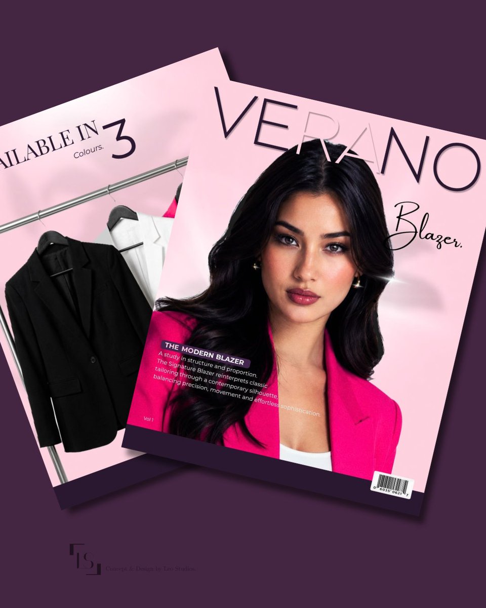 LeoStudios_'s tweet photo. A minimal magazine concept design for VERANO. 🌸

Designed by Leo Studios.
#graphicdesign #graphicdesigner #magazine https://t.co/kFPQmWldqg