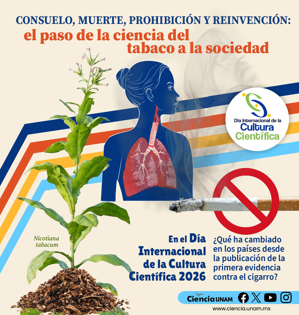 Ciencia_UNAM's tweet photo. #Salud | Hace 76 años, 30 de septiembre de 1950, el British Medical Journal publicó las primeras evidencias científicas que relacionaban el consumo de #tabaco con el #cáncer de pulmón. Un hallazgo que transformó la medicina, la salud pública y la conciencia colectiva para siempre https://t.co/Ceqqwhfd56