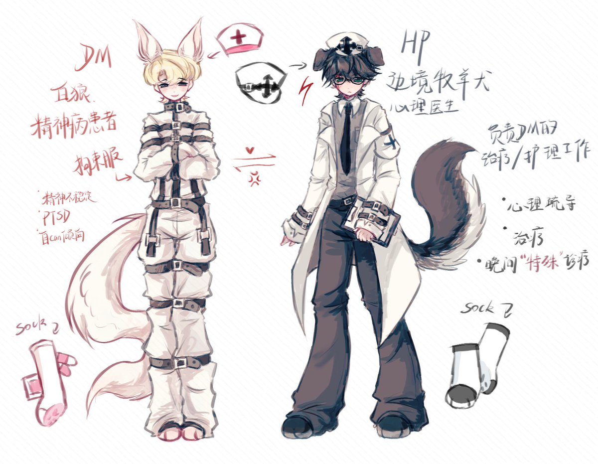 Anaerobe_'s tweet photo. psychotherapist＆Mental patient AU
#hpdm #harco https://t.co/cD8GvH1cUa