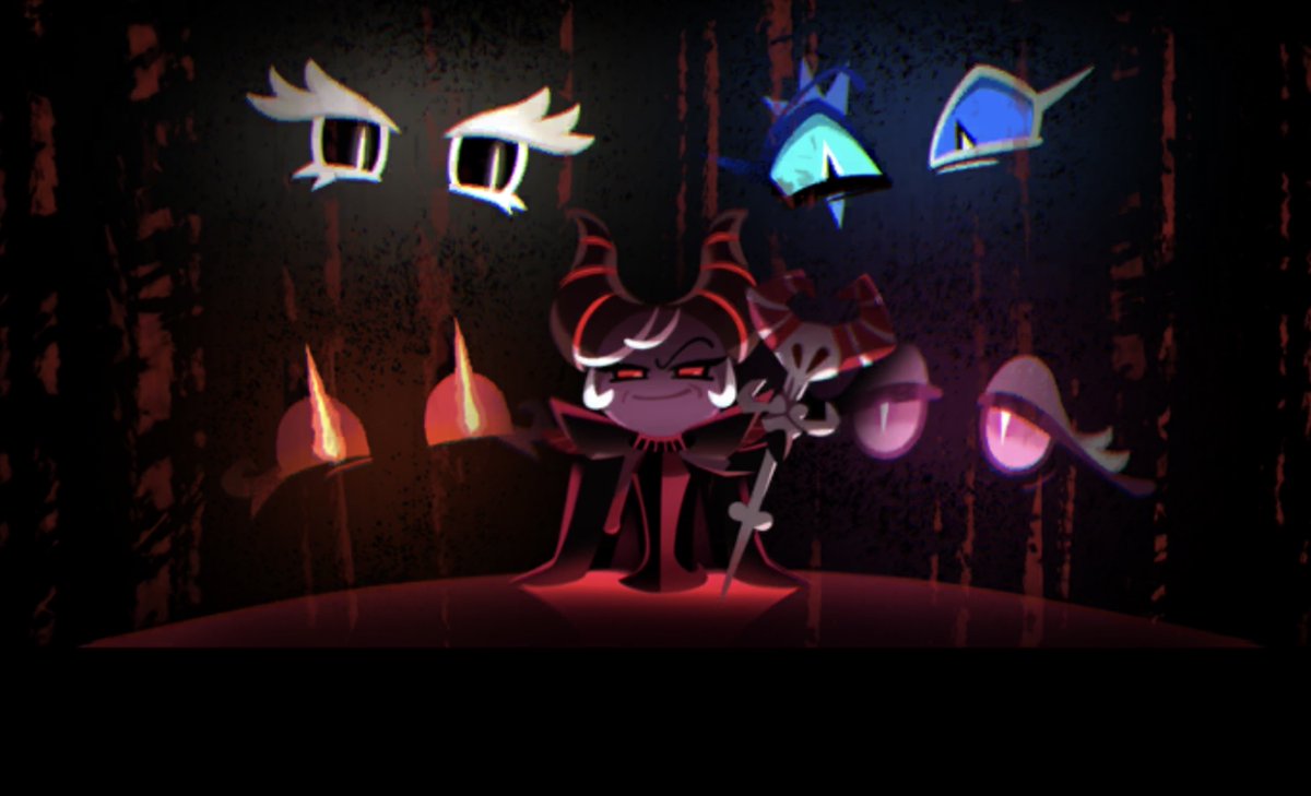 _pinkini_'s tweet photo. dark enchantress had so much aura in this frame for rage-baiting the beast cookies https://t.co/cpAwPZelmX