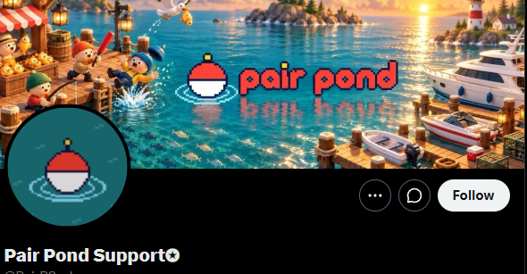 PairPond's tweet photo. Please do not be fooled by this

This is the only source of truth for the project and we do not have a discord.

Thanks https://t.co/mAYAJ46gyw
