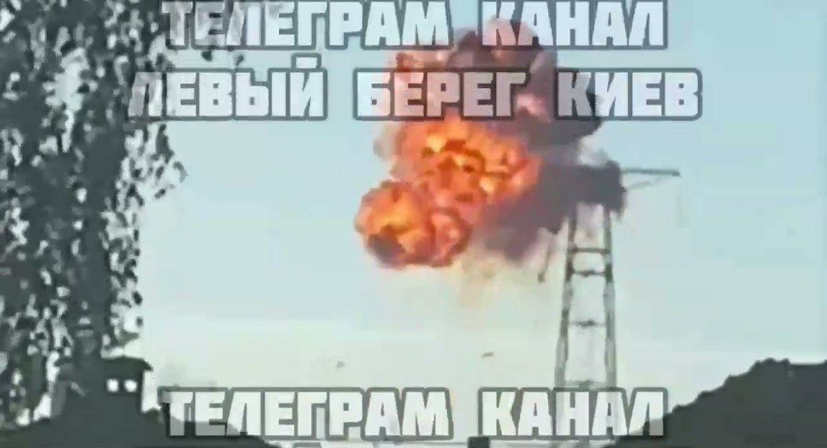 PostSovietFutbo's tweet photo. Rosja atakuje linie energetyczne w Kijowie. https://t.co/2bARZjcL9o