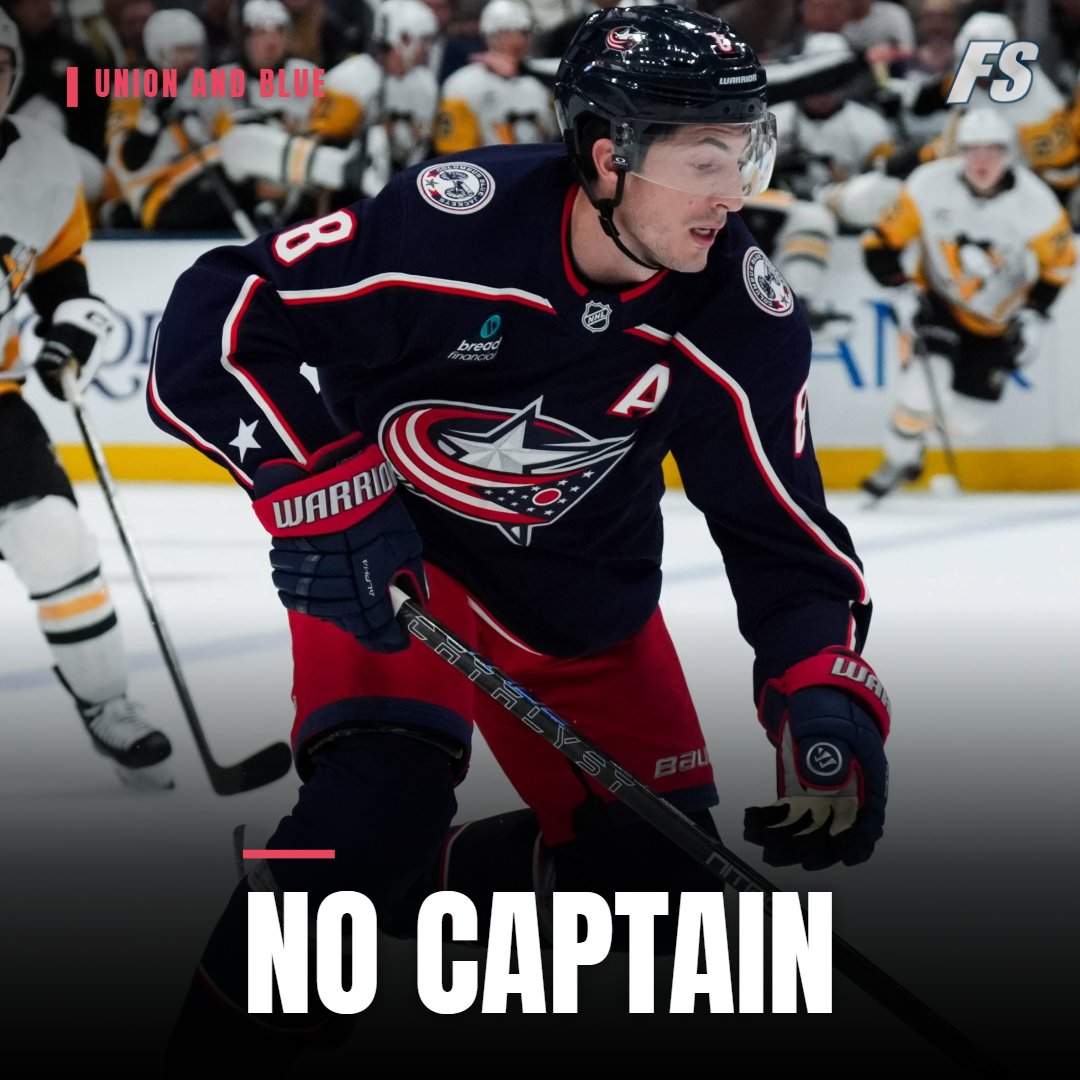 UnionAndBlue's tweet photo. NEW: The Blue Jackets will play without a captain this season. It's risky, but it kinda makes sense.
#CBJ | @CurtisDeem 

🔗https://t.co/TMUVmekQ8d https://t.co/Eo6Ogn1dVI