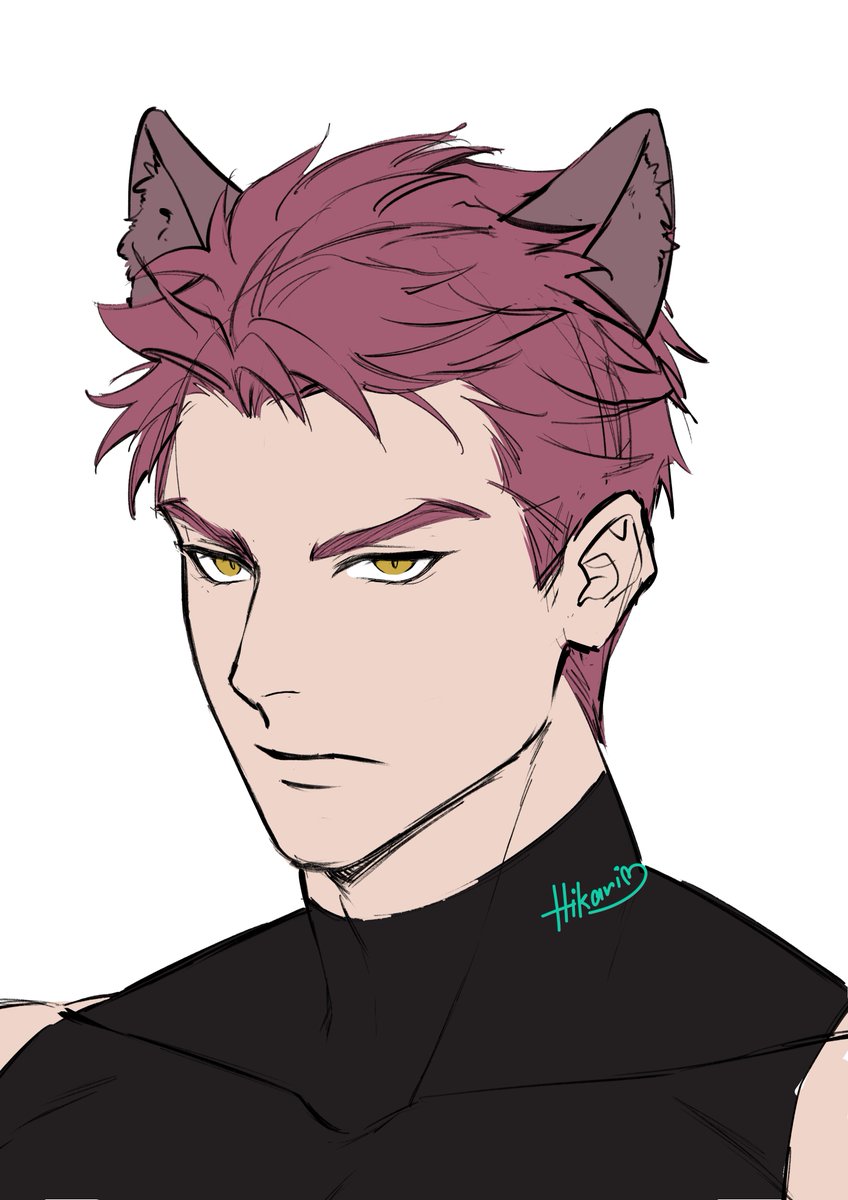 hikari_kojima_'s tweet photo. sketch wip for our handsome wolf  🌸✨💕

#LoveAndDeepspace #Valko #artist #bringvalkoback #DigitalArt https://t.co/Q4c0NpEsRn