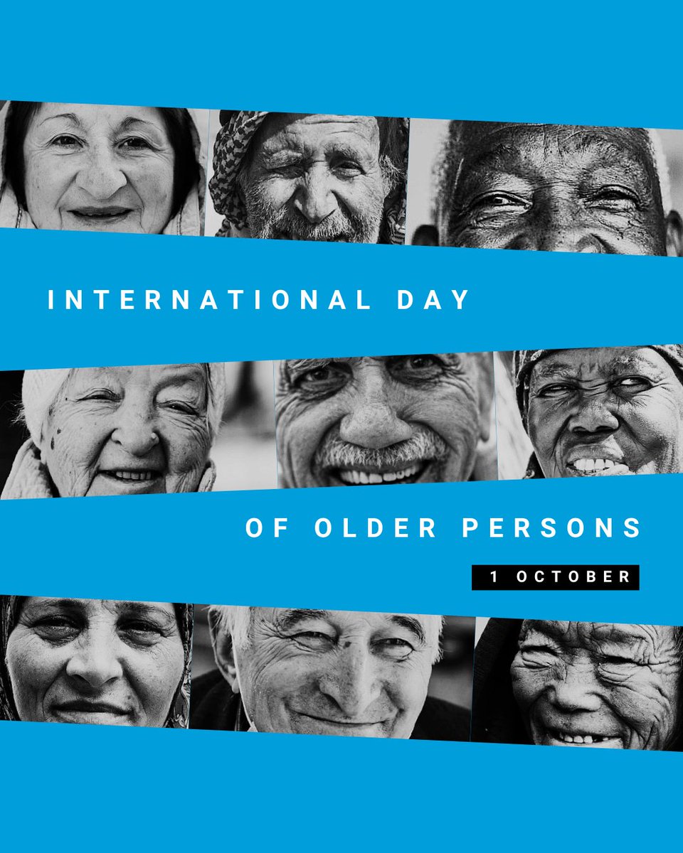 UN's tweet photo. 🔹 Leaders
🔹 Caretakers
🔹 Custodians of tradition
... &amp; so much more.

On Thursday’s #OlderPersonsDay, we celebrate our older generation's contributions to society. https://t.co/phbfJqMUqd https://t.co/scBGHJk1HN