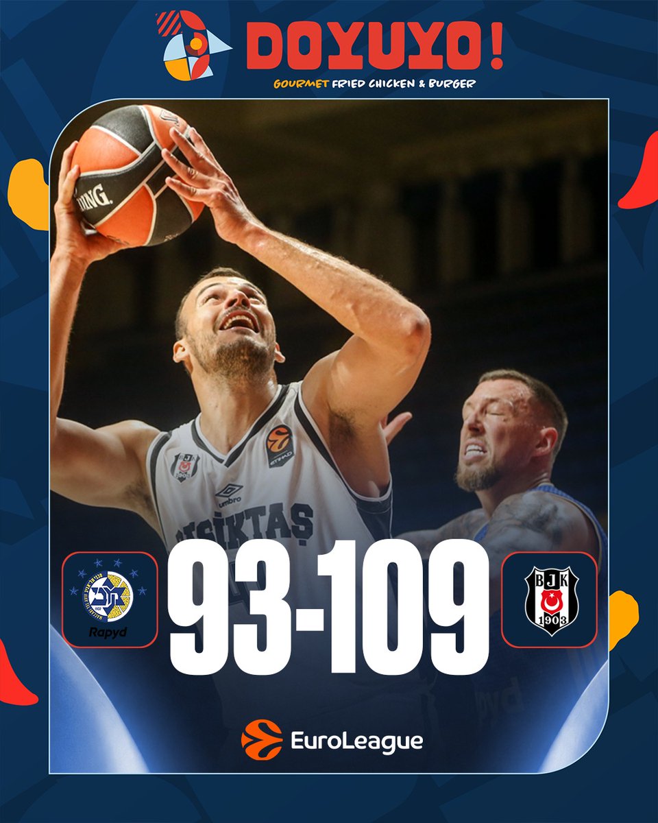 ajansspor's tweet photo. ⚫️⚪️ Temsilcimiz Beşiktaş, deplasmanda Maccabi Tel Aviv'i farkla yendi!

@doyuyotr

Herkes #BasketbolaDOYUYO! #işbirliği https://t.co/TZRdG07TIH