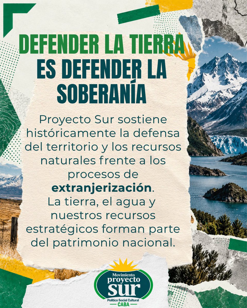 PSur_caba's tweet photo. 1/6 La tierra es territorio. Y el territorio es soberanía.

La Corte Suprema revocó el fallo que había frenado la derogación de la Ley 26.737 de Tierras Rurales.

¿Qué implica esta decisión? 🧵 https://t.co/ScnhhxY2yT