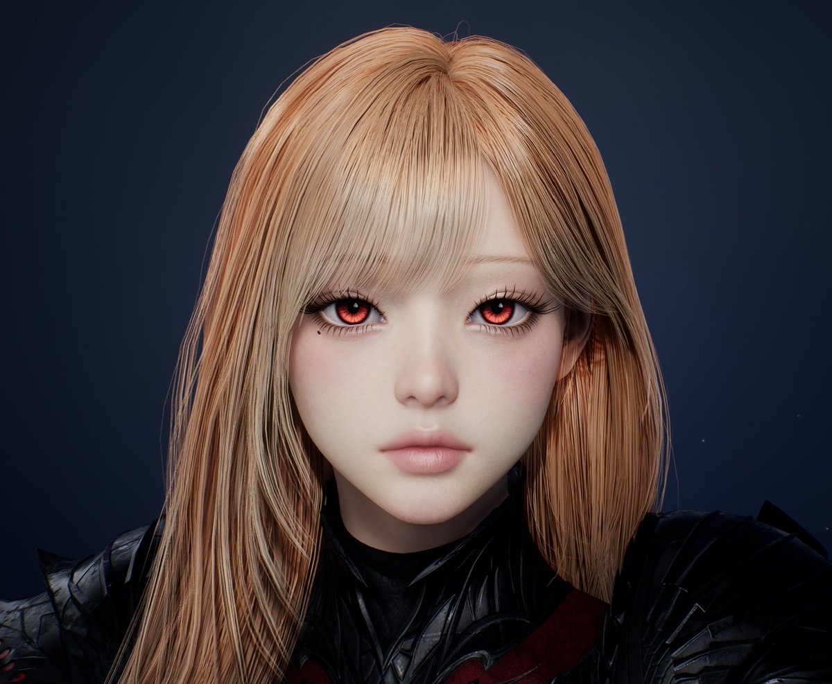 Cyokimi's tweet photo. キャラメイクはこれで一旦完成✨

あとは、リリースまで遊びます✌️

#AION2 https://t.co/8vxWiHgVox