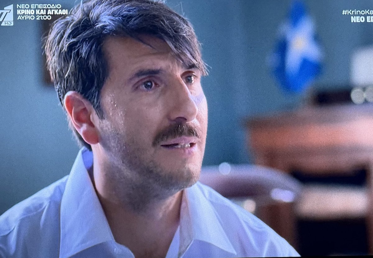 Sofronis16's tweet photo. Ρεσιτάλ υποκριτικής από τον Γιώργο!
Υπέροχος ξανά και ξανά!
Συγκλονιστικές ερμηνείες! 👏👏👏
#krinokaiagkathi https://t.co/9PDfy4Yl8a