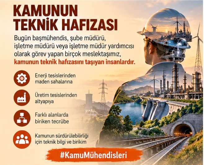 hatkoemre's tweet photo. Kamu mühendislerini güçlendirmek, aynı zamanda kamunun teknik kapasitesini ve kurumsal hafızasını güçlendirmektir.
Kamu mühendisi sadece imza atan değil; üreten, denetleyen, yöneten ve sorumluluk taşıyan teknik kadrodur.
@_aliyalcin_ 
@kaMUhendisleri 
@MuhTekEnerji 
@MemurSenKonf https://t.co/x5Q8C1VcCx