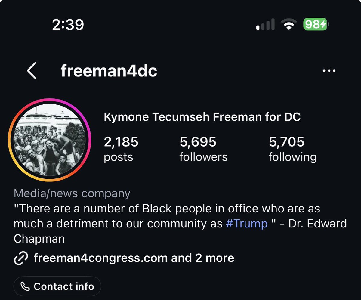 tigerfoos's tweet photo. I’ve been informed of another individual to steer far clear of in the DC organizing space is Kymone Freeman. He is a rapist. Please share this widely https://t.co/We89dYLfAJ
