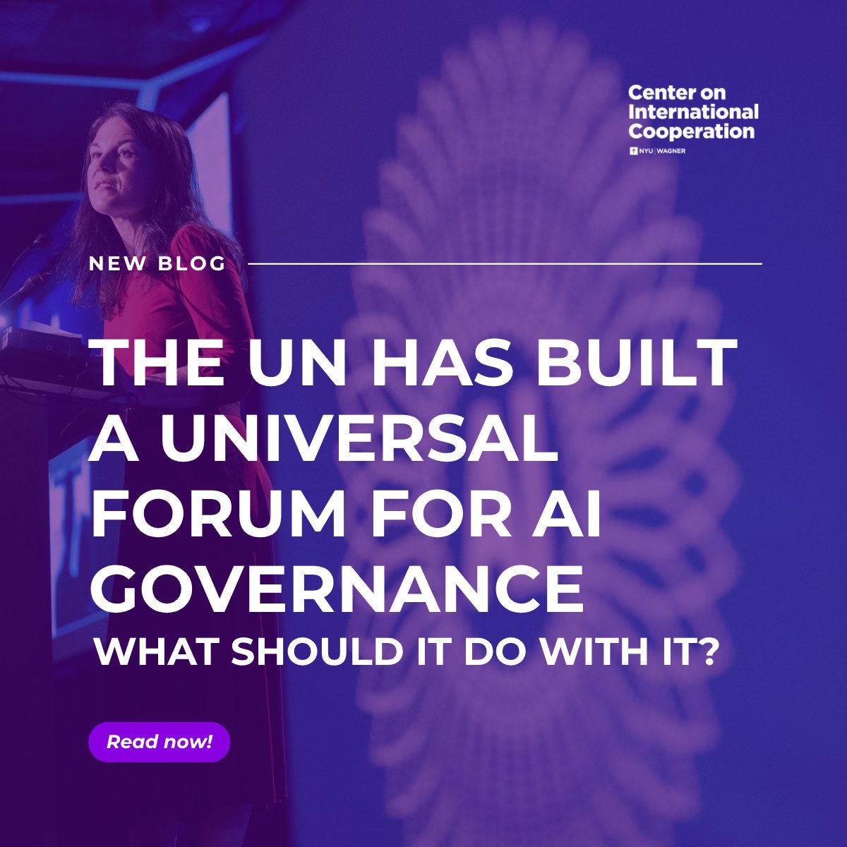 nyuCIC's tweet photo. ❕ AI is developing across borders, and at the same time, governments and companies are not in consensus about the risks, the safeguards required to manage them, and who should set them. 

⏩ The debate over artificial intelligence (#AI) governance has intensified sharply in recent weeks, with leading researchers, politicians and technology executives publicly warning about the risks posed by increasingly capable systems and disagreeing over whether their development should slow. 

No matter where the trajectory ends up, this debate underscores a growing governance challenge.

CIC’s Joris de Mooji unpacks the latest progress made by the @UN’s Global Dialogue on AI Governance, finalized by their recent September summary note, and looks towards what the future brings for AI governance in the months ahead.

🔗 https://t.co/3dnKexczYV 

#AIDialogue #AIGovernance #GlobalGovernance @ODET_UN @gioasempre