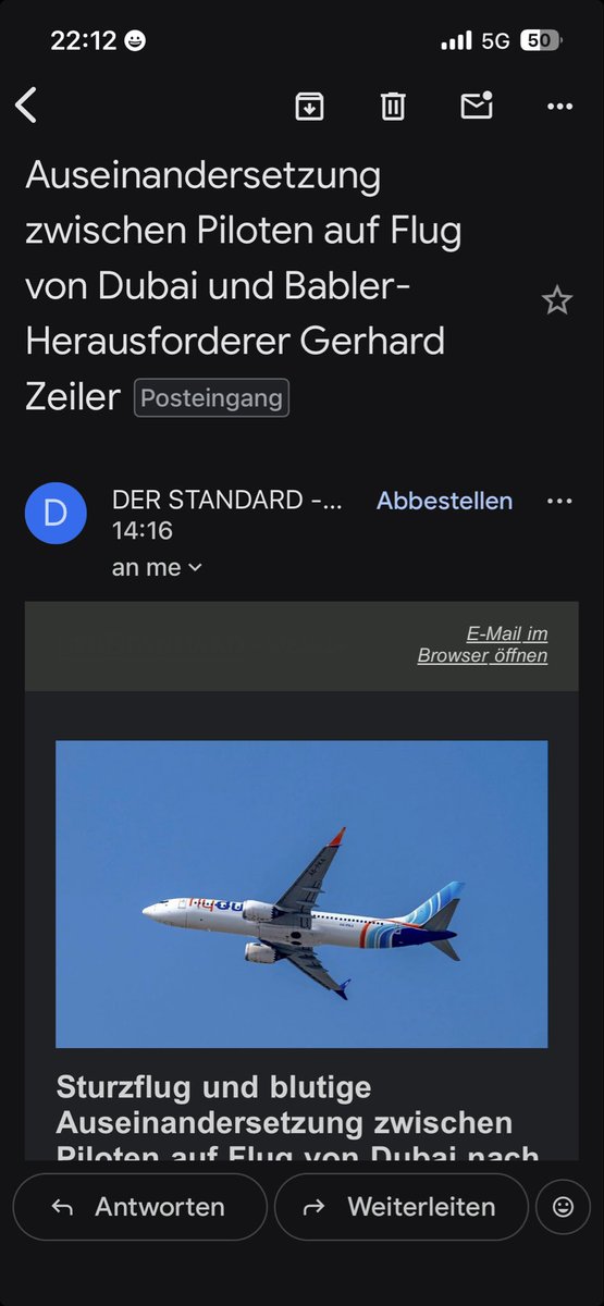 MarkusGroll's tweet photo. Wenn die KI die Headlines zuspitzt… https://t.co/ax6GUY9LM3