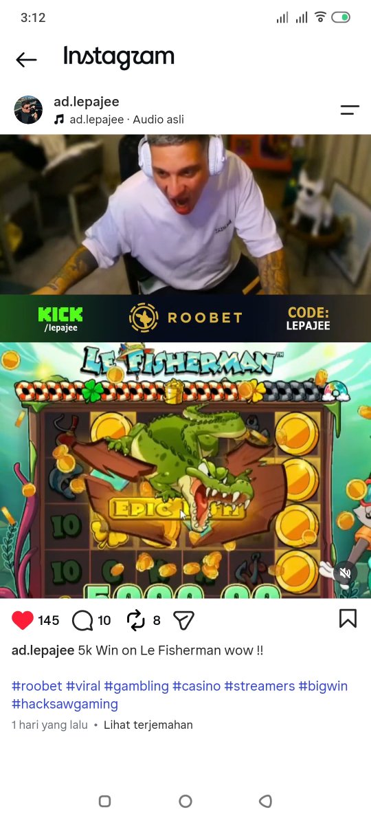 BagusSeptoww's tweet photo. @LepajeeRewards The Hook Machine
Roobet: bagusseptoww https://t.co/sQJM9m30QB