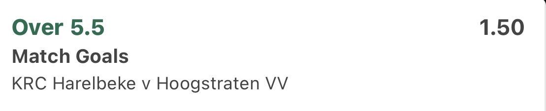 KingBetBuilder1's tweet photo. ⚽️ £10-£50 in-play Challenge ⚽️ 

Bet Number 3

£22.50 ▶️ £33.75

Belgium 🇧🇪 

Press that ❤️ if you’re on https://t.co/vPb2qyBiOq