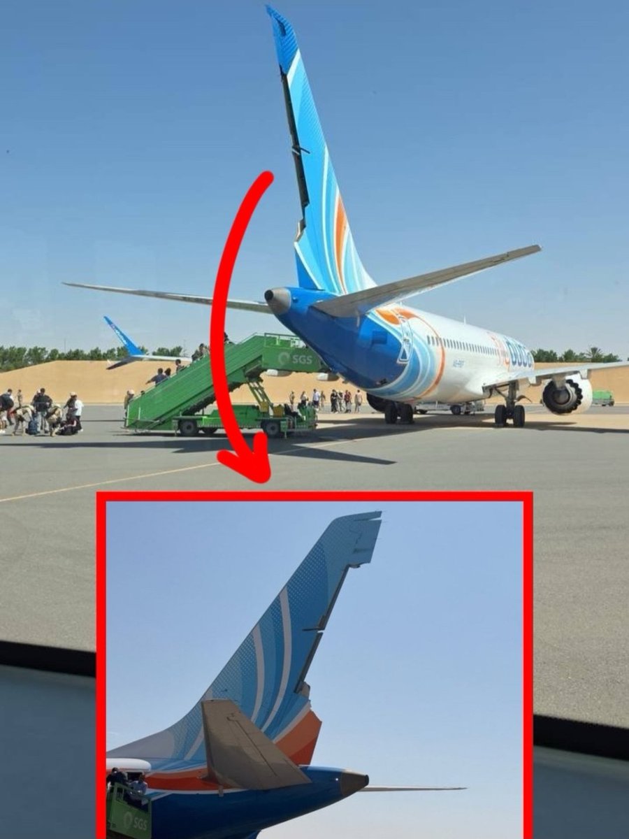 A4KikeLippi's tweet photo. Les voy a tratar de explicar de una manera sencilla cómo hizo el Boeing 737 MAX de Flydubai para continuar volando, controlar la situación y finalmente realizar un aterrizaje seguro después del daño sufrido en el timón de dirección.
No es la primera vez que sucede algo así en aviación. Existen antecedentes de aviones que perdieron una parte muy importante, e incluso prácticamente todo el estabilizadorvertical, y pudieron continuar volando.
¿Cómo puede un avión seguir siendo controlable si pierde una superficie tan importante?
Primero tenemos que entender algo básico.
En un avión convencional, el timón de dirección controla principalmente la guiñada, es decir, el movimiento del avión alrededor de su eje vertical.
Pero el timón de dirección no es el que hace que el avión vire de la manera que mucha gente imagina.
Para cambiar de rumbo, el avión utiliza principalmente los alerones para inclinarse. Una vez establecido el alabeo, la sustentación que generan las alas tiene una componente horizontal que hace que la trayectoria cambie.
El elevador, por su parte, permite controlar el cabeceo y mantener la actitud necesaria durante ese viraje.
Entonces, ¿qué pasa si perdemos buena parte del rudder?
El problema principal pasa a ser la guiñada y la coordinación del avión.
Puede aparecer una cierta descoordinación, porque ya no tenemos la misma capacidad para controlar el movimiento alrededor del eje vertical.
Pero eso no significa automáticamente que el avión sea ingobernable.
Mientras sigamos teniendo alerones, flight spoilers, elevadores y suficiente autoridad aerodinámica, todavía podemos controlar el alabeo y el cabeceo.
Incluso en determinadas condiciones se puede aceptar cierta descoordinación y utilizar el alabeo para modificar el rumbo.
Y acá aparece otro elemento muy interesante en un avión bimotor como el 737.
Los motores están instalados debajo de las alas y pueden generar empuje asimétrico. Esa asimetría produce un momento de guiñada que, dependiendo de la situación, también puede ser utilizado para ayudar a controlar la dirección del avión.
Por eso la pérdida del rudder no significa necesariamente que el avión deje de responder a los comandos.
Eso sí: hay una diferencia enorme entre perder parte del timón de dirección, perder todo el rudder y perder además el estabilizador vertical completo.
Son situaciones aerodinámicamente muy diferentes.
Y esto tampoco significa que un avión diseñado para volar normalmente sin daños pueda simplemente “prescindir” del rudder.
Significa algo mucho más interesante:
un avión de transporte tiene varias formas de controlar su trayectoria, y una falla grave de una superficie de control no implica necesariamente una pérdida inmediata de control.
La historia de la aviación tiene varios ejemplos reales que lo demuestran.
Y justamente por eso, lo que ocurrió con el 737 MAX de Flydubai merece ser explicado desde la aerodinámica y no solamente desde la espectacularidad de las imágenes.
Detrás de ese avión que vemos llegar a tierra con una parte importante de su cola dañada, hay algo fascinante:
todavía quedaba suficiente control aerodinámico para llevarlo hasta una pista y LA PERICIA DEL PILOTO.