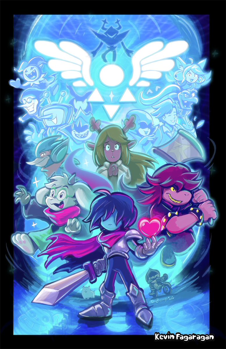 KevinFagaragan's tweet photo. deltarune ❤️ https://t.co/rLqfEziqlU