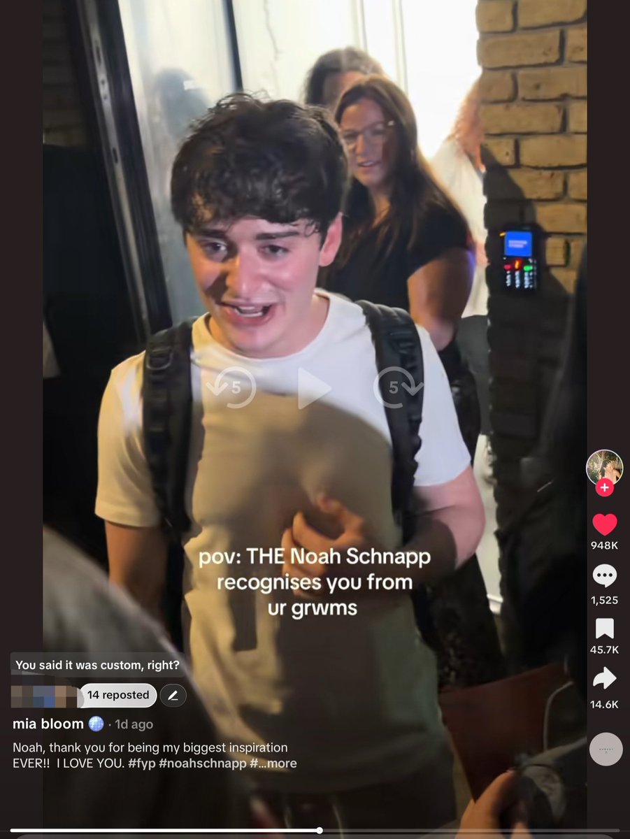 stranger_jann's tweet photo. a recent noah schnapp interaction video with a fan receiving almost a million likes in a day and so many people are discovering what a sweet &amp; kind person he actually is... i couldn't be happier this is genuinely the best thing that happened to our fandom https://t.co/oRlTDkMUAO