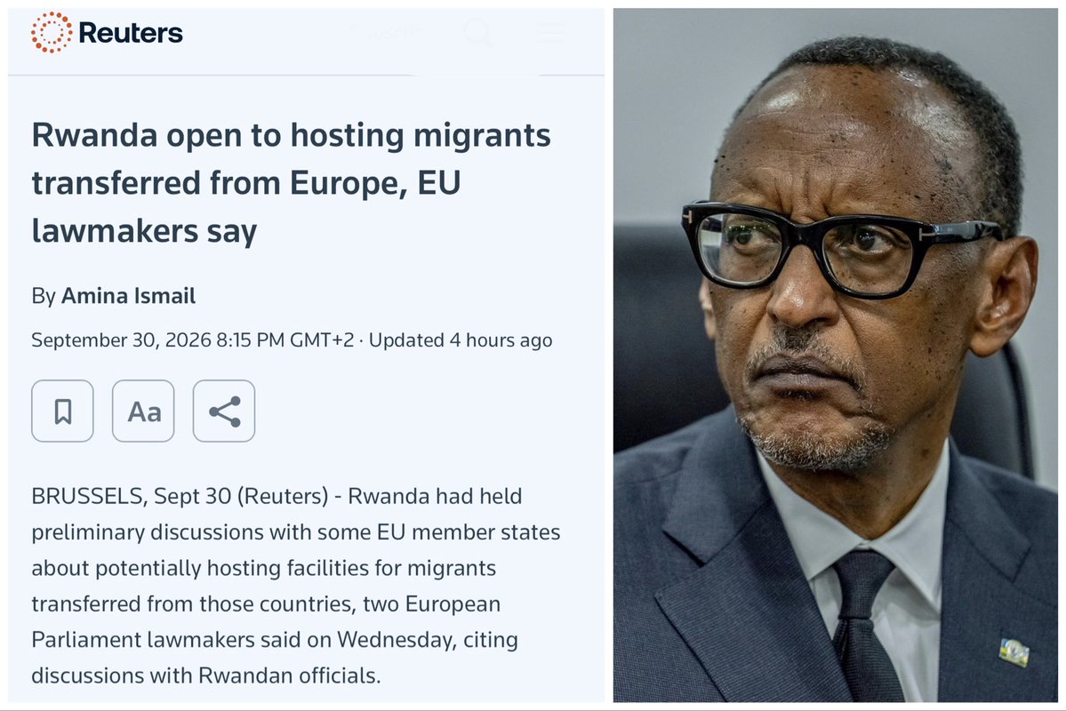 dzaneza's tweet photo. 🇷🇼 🇪🇺 Under @PaulKagame’s rule, Rwanda is struggling to address serious problems affecting its own population: high inflation, recurring water and electricity shortages, the milk shortage, serious human rights violations and the silencing of dissent, as well as major public investments for which citizens continue to demand greater transparency.

Yet the government apparently finds the time and energy to explore hosting facilities for migrants transferred from Europe. 

Why is that same urgency not being demonstrated in addressing the basic problems Rwandans are facing at home? What are the government’s priorities?