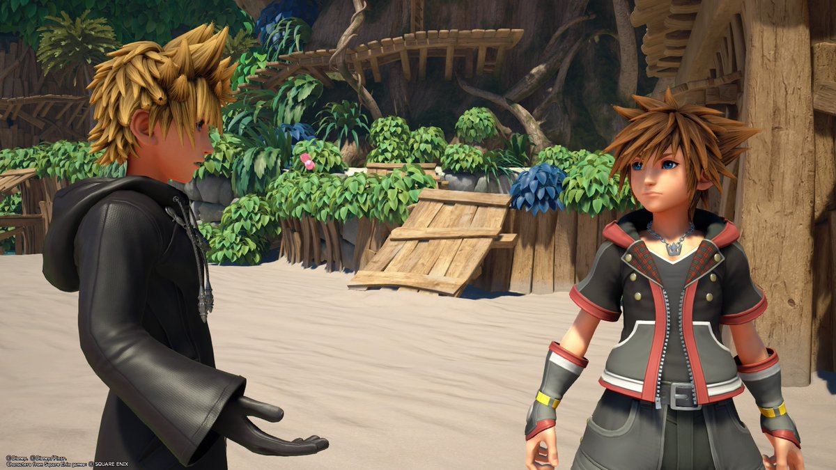 RemakeDays09's tweet photo. Roxas: "I swear, first he called me Sora and then he squashed me and put me in a simulation" https://t.co/ErwM9bfvsU
