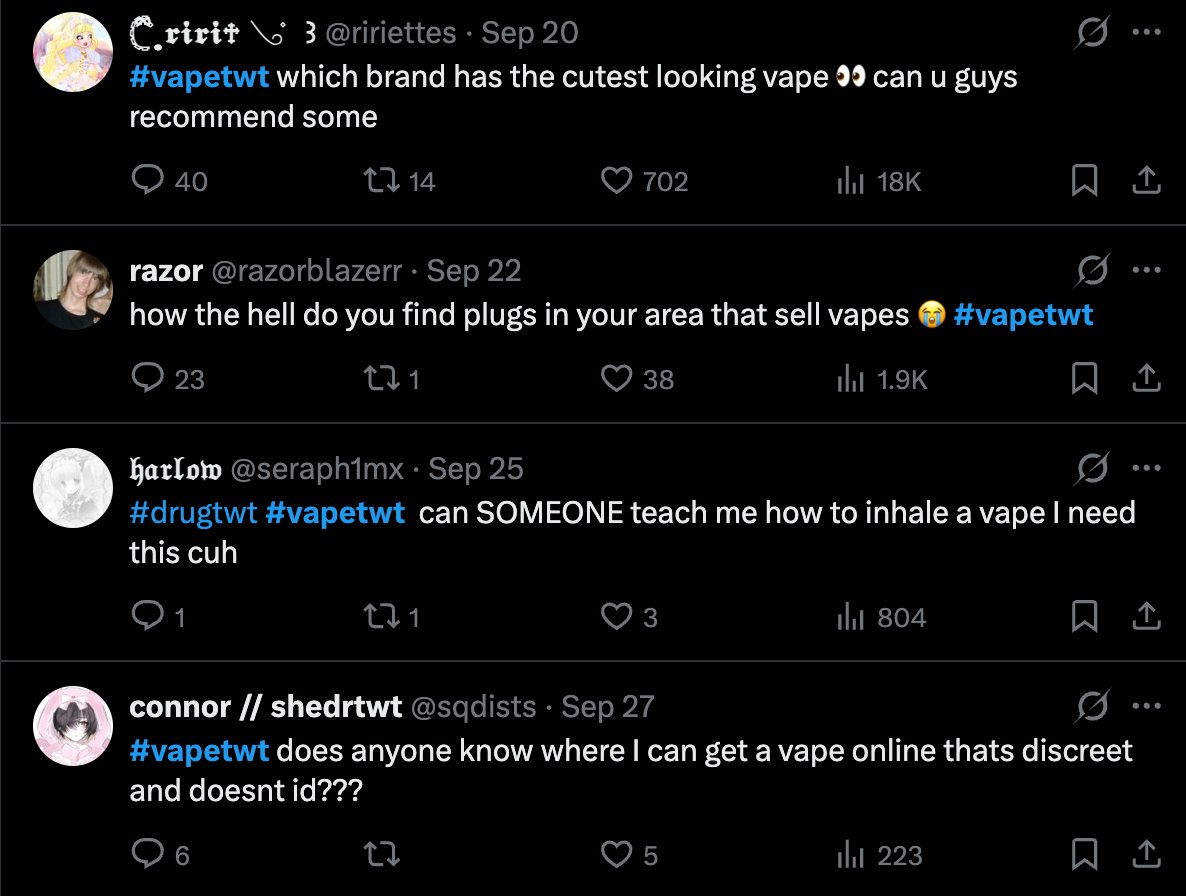 seenothingwrong's tweet photo. "#vapetwt" might be the stupidest thing i've ever seen https://t.co/eJ8zSrU0a4