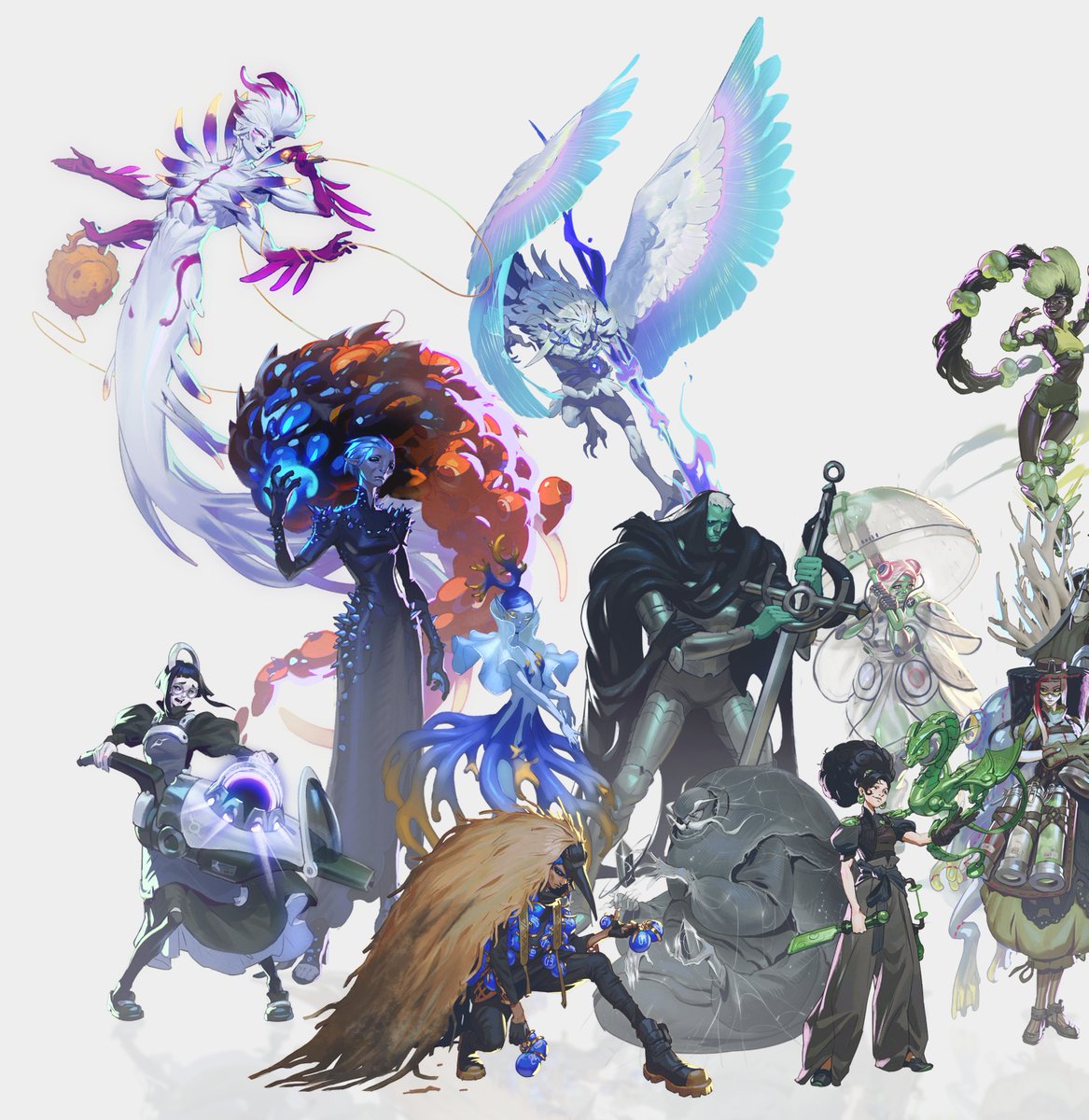 konniedraws's tweet photo. 30 day character challenge✨
holy shit, it's done so here's the final line up https://t.co/2FD5BYRqf4