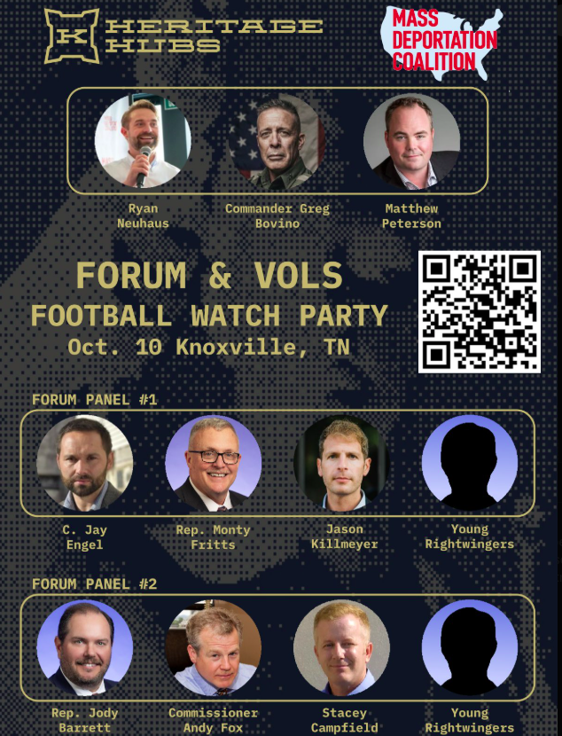 ThePiraeus's tweet photo. Lots of events coming up in October with more being planned (will update accordingly). Know of any others? Comment below.

▶︎ NASHVILLE:

Hosted by Belmont University:
➤ Oct 1: 25th Annual Humanities Symposium, with @alexpriou and others
https://t.co/IYRTrz6vFf

Hosted by @realpamphleteer:
➤ Oct 5, 12, 19: Antichrist Lecture Series, with Peter Thiel  (@peterthiel) (hosted w/ Meriwether)
https://t.co/pRDUFYkuXM

➤ Oct 7: The Limits of Mastery, with James Poulos (@jamespoulos)
https://t.co/pRDUFYkuXM

Hosted by @meriwetheracdmy:
➤ Oct 6: AI as Antichrist: The new face of a perennial myth, with Joe Allen (@JOEBOTxyz)
https://t.co/e6TCYgiayg

➤ Oct 24: Anti-Propaganda Workshop: Understanding the Rhetorical Devices Used to Manipulate You, with Elijah Buffalino
https://t.co/F53XCGbjHs

▶︎ KNOXVILLE:

Hosted by Heritage Hubs Knoxville and FORUM (@ApplyToForum):
➤ Oct 10: Mass Deportation Coalition Two Comma Tennessee Football Watch Party, with @docMJP, @GregoryKBovino, @RyanMNeuhaus, @contramordor, @realstaceyc,  and others
https://t.co/GnwV3JbUOh

▶︎ ST. LOUIS:

Hosted by Oyarsa (@tchevezmathews):
➤ Oct 9-10: American Fiction, with Theodore Judson (@PassagePress/@ark_press) and others
https://t.co/TBUIkOZbVy
