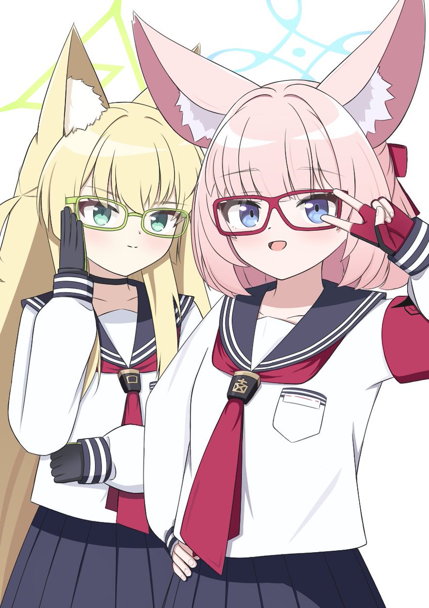 AzureFetters's tweet photo. メガネFOXとメガネの日です https://t.co/E6cGs6FRLO