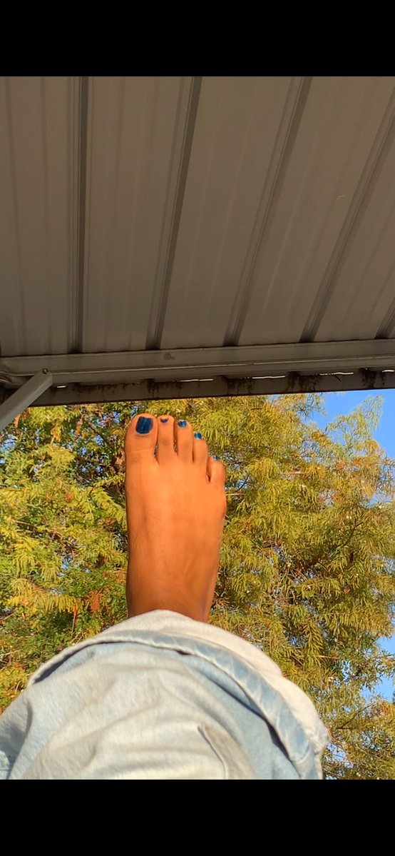 ExoticSole's tweet photo. Blue toes and a little mystery 💙🦶🏾

#prettyfeet #bluetoes #fypシ゚viral https://t.co/Qkgtnx8Ids