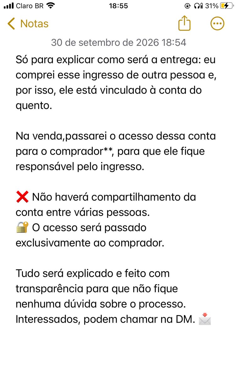 95trm's tweet photo. VENDO INGRESSO — ARQUIBANCADA MEIA DIA 30 https://t.co/oddhHf7a2G