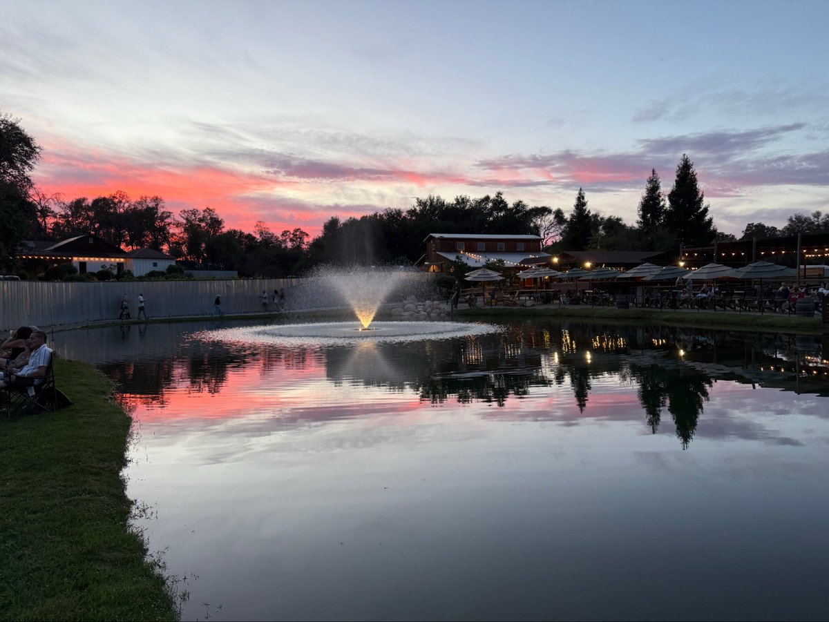 HefnerTeam's tweet photo. A perfect fall evening in the foothills. 🎶

We had the pleasure of joining Patric Hillenbrand at Hillenbrand Farmhaus &amp; Brewery for Thursday night’s Pablo Cruise concert.

Great music, great people and an incredible setting. Thanks to Patric for having us! https://t.co/yARVrkDvXr
