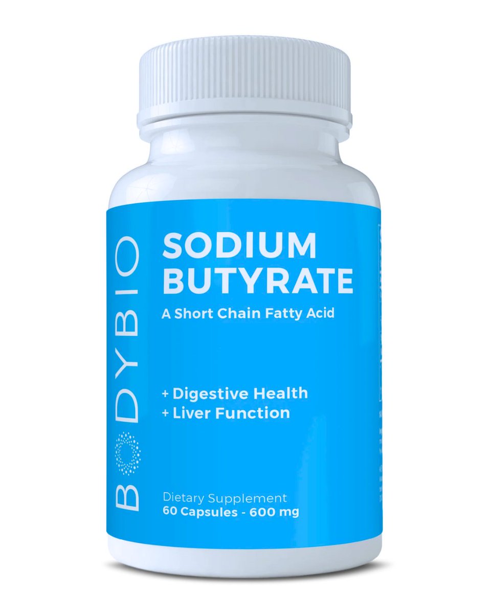 Outdoctrination's tweet photo. Researchers have called it the guardian of the gut.

It is a godsend for IBS, Crohn's, Ulcerative Colitis and even colon cancer.

Why BUTYRATE might be your key to optimal digestion + gut health:

Butyrate is highly effective for IBS.

In a trial of IBS patients, 300 mg a day of sodium butyrate improved:

- Abdominal pain
- Urge sensation
- Stool consistency
- Constipation

After 12 weeks.

It is the single most important metabolite in the colon, regulating nearly every function of gut health.

Another study in IBS patients found that butyrate improved:

- Abdominal pain
- Flatulence
- Diarrhea
- Constipation
- Urgent pressure for stool
- Nausea
- Vomiting
- QUALITY OF LIFE

So, essentially every symptom you can think of. Patients in that study also rated butyrate far higher than their previous treatment for satisfaction, tolerance and convenience.

If you want to give it a shot, just reply GUT below and I'll DM you a link to buy our brand.

In one study, mice with colon tumors that were given butyrate had noticeably smaller tumors than untreated mice.

Butyrate:

- KILLS colon cancer cells
- STOPS metastasis
- SHRINKS tumors

Cancer is a metabolic disease, and butyrate is the primary metabolic fuel of the colon.

In another study on mice with colon cancer, butyrate cut the number of colon tumors by over 80%.

It also improved:

- Survival
- Histology
- Gut function

Butyrate works here by improving bacterial composition and directly reducing inflammation. People with colon cancer have lower butyrate in the gut.

Butyrate induces remission in Crohn's disease.

In one study, 4 g a day for 8 weeks:

- Nearly reversed visible pathology in the colon
- Reduced markers of inflammation
- Brought most patients' disease activity scores down significantly, many below the cutoff for active disease

by improving gut bioenergetics.

Butyrate has profound inflammation reducing properties that make it incredible for IBDs.

Butyrate is therapeutic for Ulcerative Colitis and improves sleep.

In a placebo-controlled trial of ulcerative colitis patients, 600 mg per day for 12 weeks improved:

- ALL symptoms
- ALL markers of inflammation
- Sleep quality

Inflammatory markers like calprotectin and CRP dropped in the butyrate group while they rose in the placebo group.

Butyrate regulates the circadian rhythm by increasing circadian clock gene expression. This is HUGE for digestion.

The circadian rhythm is critical for gut health, as it reduces:

- Pathogenic bacteria
- Intestinal permeability
- Inflammation

And much more.

Butyrate levels are higher when inflammatory gut problems subside.

One study found that gut bacteria in people with inflammatory bowel disease in remission had roughly twice the butyrate-producing activity of those with active disease.

The metabolism of butyrate and glutamine is LOW in these states.

Gut inflammation is driven by poor gut metabolism, but supplementing butyrate and glutamine has shown a ton of benefit.

Butyrate reduces diverticulitis / diverticulosis.

In a 12-month study, 300 mg per day reduced symptoms of diverticulitis and the need for follow-up scans compared to placebo, and more patients reported relief from abdominal pain and discomfort.

Butyrate supports the structure of the gut by increasing:

- Tight junction proteins
- Mucus production
- Cell migration
- Stem cell differentiation

Butyrate prevents food allergies.

In one study, animals given butyrate were protected from peanut allergies, as they had:

- Less anaphylaxis
- Lower IgE
- More "tolerant" / anti-inflammatory immune cells
- Reduced mast cell degranulation

Allergies begin in the gut. Butyrate can help.

Butyrate improves gut motility.

Oral butyrate supplementation was shown to increase the proportion of neurons in the gut that produce acetylcholine. In one animal study, butyrate increased these neurons in a dose-dependent way, while other short chain fatty acids like acetate and propionate did not.

Acetylcholine is the primary regulator of gut motility, and low gut acetylcholine can lead to diarrhea or constipation.

Butyrate improves gut bacterial balance.

Butyrate is a metabolite of "good" bacteria, but it also stabilizes the gut environment so that more butyrate producing microbes proliferate.

Thus, it is the inverse of dependency. It should set your gut up for a healthier future.

How butyrate improves gut health:

1. ENERGY

Butyrate is the primary source of fuel for the cells lining the large intestine.

This maintains all of their functions. Energy metabolism is what allows cells to fulfill their proper phenotype.

This is also important for butyrate's anti-cancer properties.

Butyrate metabolism in the colon requires lots of oxygen, and when there isn't enough butyrate metabolism, the oxygen leaks into the gut.

Pathogenic bacteria thrive in this oxygen rich environment, meaning that metabolism ultimately determines the health of your gut bacteria.

2. ANTI-INFLAMMATORY

Short chain fatty acids like butyrate have multiple ways of calming inflammation, especially in the gut.

First, it inhibits the nuclear translocation of the master inflammatory gene regulator, NF-κB. This is ubiquitously elevated in digestive inflammatory conditions.

Second, it keeps the primary white blood cells, neutrophils, from being overactive.

It also decreases mast cell degranulation, which stops a rise in histamine, serotonin and other inflammatory mediators commonly elevated in gut inflammation.

Finally, butyrate is perhaps our primary endogenous inhibitor of histone deacetylases.

Histone deacetylase inhibitors have been developed by pharma for their anti-cancer and anti-inflammatory properties. More on this later.

3. MUCUS

The gut mucus layer is absolutely vital. It acts as a protective layer to prevent pathogens and food residue from coming into contact with the cells of the colon, which causes inflammation.

It also houses various antimicrobial factors, such as sIgA and antimicrobial peptides.

This mucus layer becomes depleted with gut symptoms, especially in things like inflammatory bowel disease.

Butyrate fuels the secretion of mucus.

4. ANTIMICROBIAL PEPTIDES

I mentioned this previously, but butyrate does more than directly improve the gut's structure and energy. It actually improves the bacterial composition as well.

It increases the production of "good" bacteria, which helps to eliminate pathogens.

In this way it acts like a pre or probiotic.

Additionally, it supports the production of antimicrobial peptides, our body's own antibiotics.

Considering that so many gut issues are driven by bacterial overgrowth, this is absolutely huge.

5. MOTILITY

Finally, butyrate supports motility, as I mentioned earlier.

It's hard to overstate how important this is for gut health. Impaired motility underlies just about everything that goes wrong digestion-wise.

People with IBS have impaired motility and higher fecal loads.

Symptoms like nausea, bloating, gas and improper bowel habits are all driven by poor motility.

You will not fix your gut health without addressing this first.