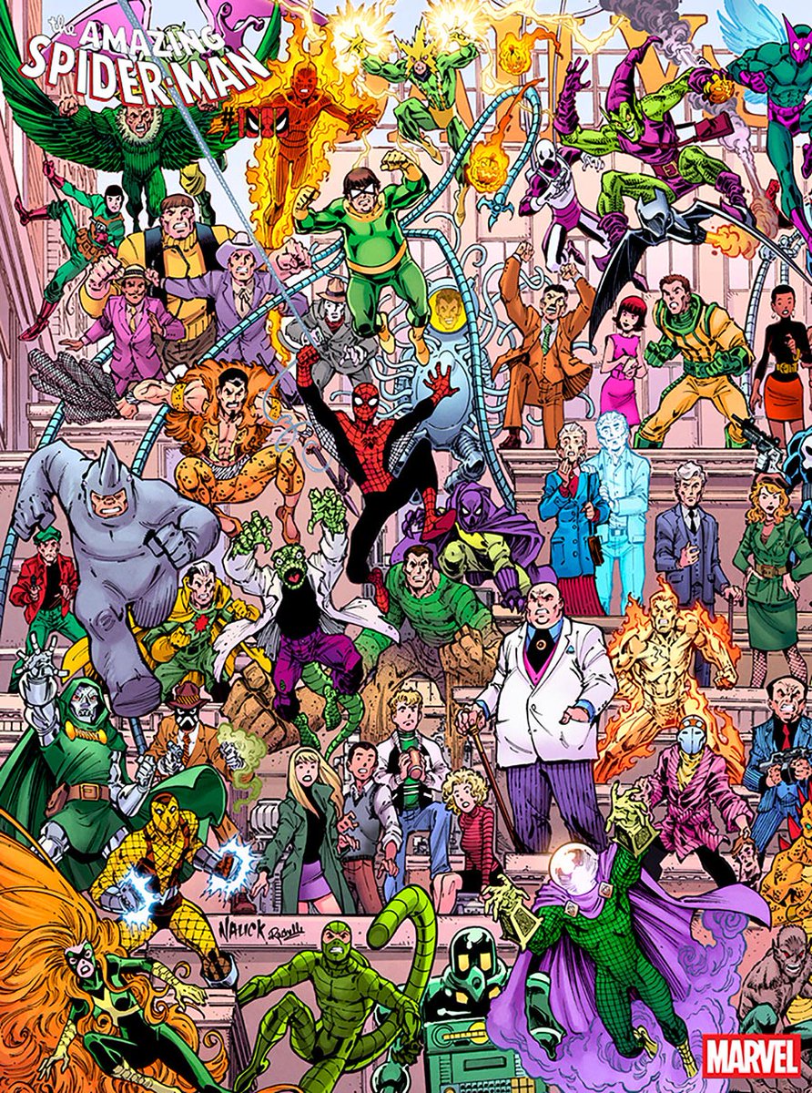 MidtownComics's tweet photo. THE BIGGEST ISSUE IN AMAZING SPIDER-HISTORY!
Spider-Man faces his greatest fear and his most frightening new villain in decades...RAVAGE!
Plus, some of the greatest creative minds on Earth honor one thousand issues of THE AMAZING SPIDER-MAN!

Amazing Spider-Man Vol 7 #1000 has so many AMAZING covers!

😍Which one is your favorite?

👉Snag these covers (+ more!) from Marvel's New Releases for 9/30 -- https://t.co/IVBT49Mlyr
✨Cover Z-D Incentive J Scott Campbell Virgin Cover
✨Cover C Variant Todd Nauck Legacy 4-Part Connecting Cover
✨Cover X Variant Julian Totino Tedesco Cover
✨Cover P Variant Alex Ross Cover
✨+  more!

@JScottCampbell @ToddNauck @thealexrossart
#ASM #spiderman #spidermancomics #asm1000