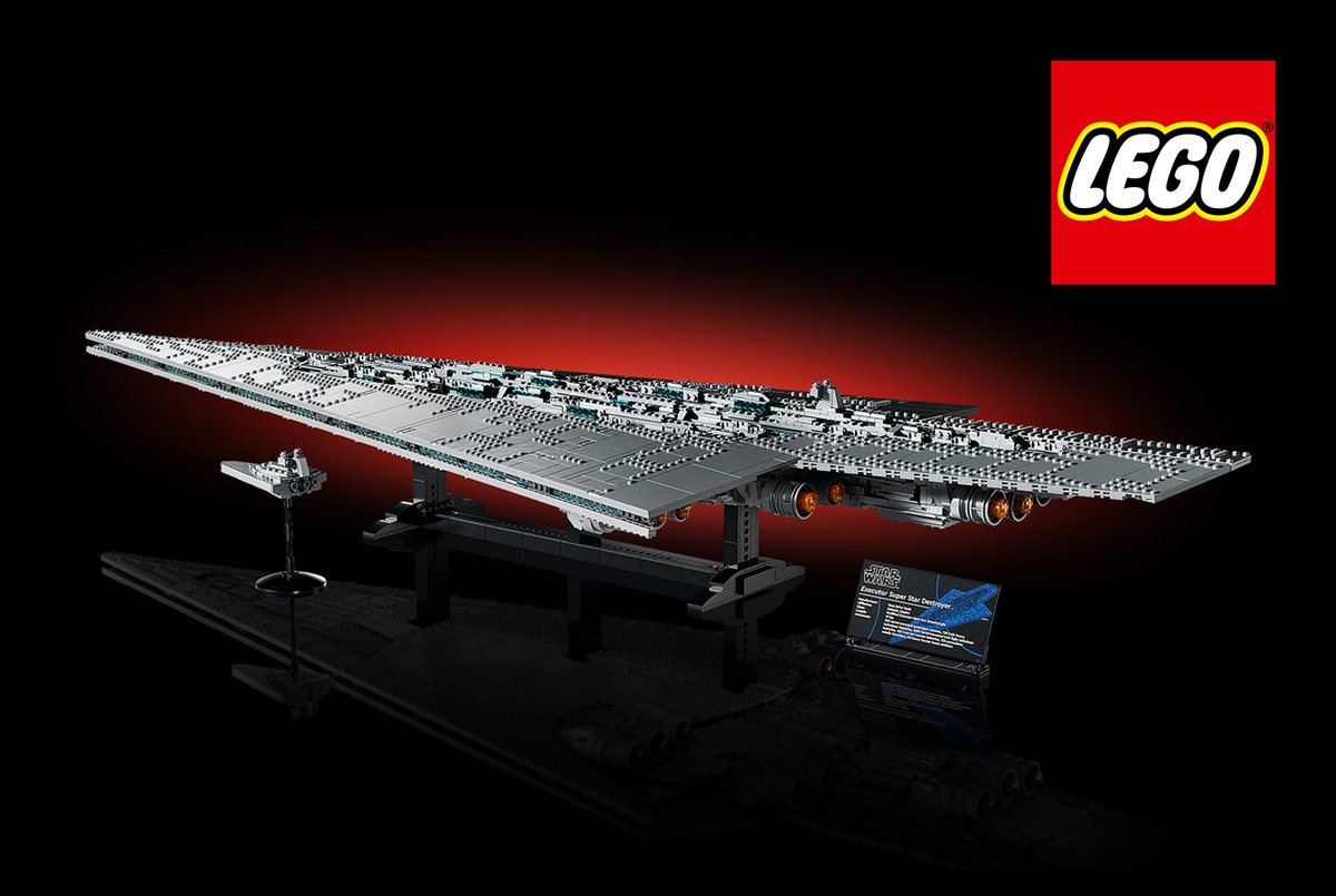 JediNewsNetwork's tweet photo. LEGO Star Wars Executor Super Star Destroyer Among Several New Sets Available Today - https://t.co/wIKeTs1Qy1 #StarWars @LEGO_Group #LEGO75457 #75457 #LEGOFanCoLab #LEGOStarWars #Executor #DarthVader #BountyHunters #FCSummit26 https://t.co/k1YzfAv50y