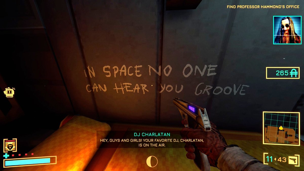tonestirade's tweet photo. I spent the past couple weeks playing @RetroSpaceGame - an indie "disco-punk space horror immersive sim" that I found very charming. It's got scary bug guys, low-poly Porco Rosso, a sentient black hole, and I liked it quite a bit!
Review linked below! https://t.co/ANe1qnsBFZ