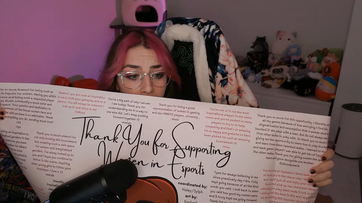 Aramori_'s tweet photo. JUST SUBMITTED FOR THE @StreamerAwards AAAA

and doing so really forced me to look at 2026 as a whole!! 

DESPITE BEING EXTREMELY DEPRESSED LATELY I AM SO PROUD OF WHAT WE HAVE ACCOMPLISHED !!! 

i am very glad to look back on 2026 fondly 🥰

more news to come.. SOON ™️ https://t.co/lLyuZXIJ9K