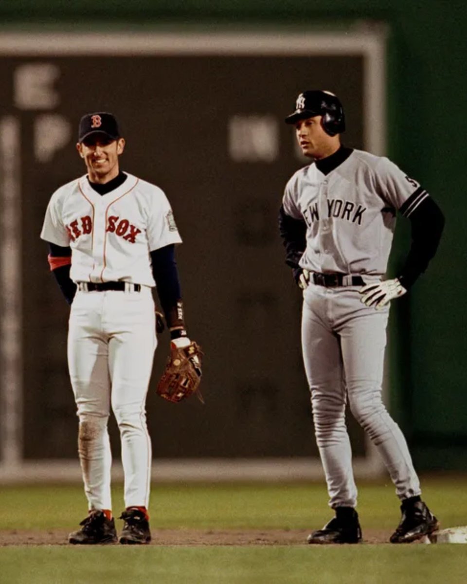timelesssports_'s tweet photo. Derek Jeter and Nomar Garciaparra.

1998. https://t.co/knbushlyYr