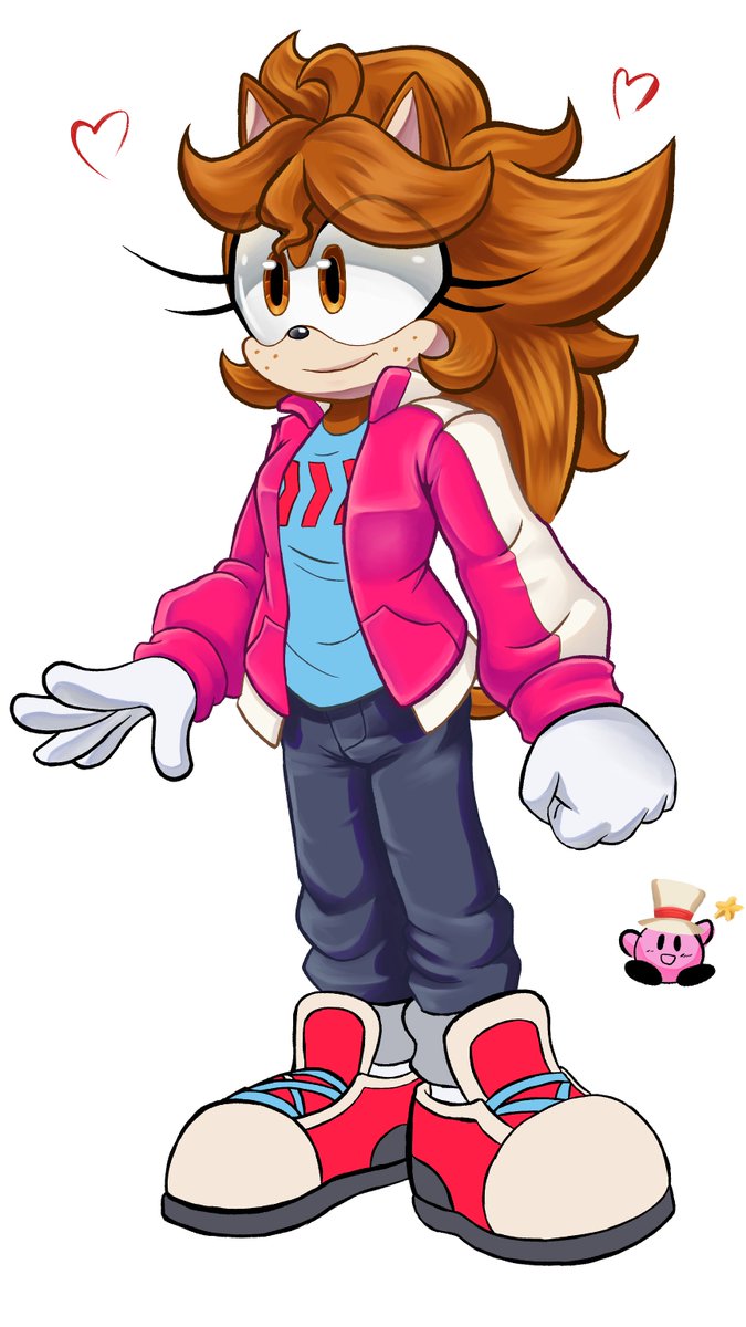 CallieMacN's tweet photo. DOOMHAT DREW ME AS A SONIC CHARACTER!
I LOVE HER! I LOVE HER! I LOVE HER! https://t.co/cS3cQ9Dikf