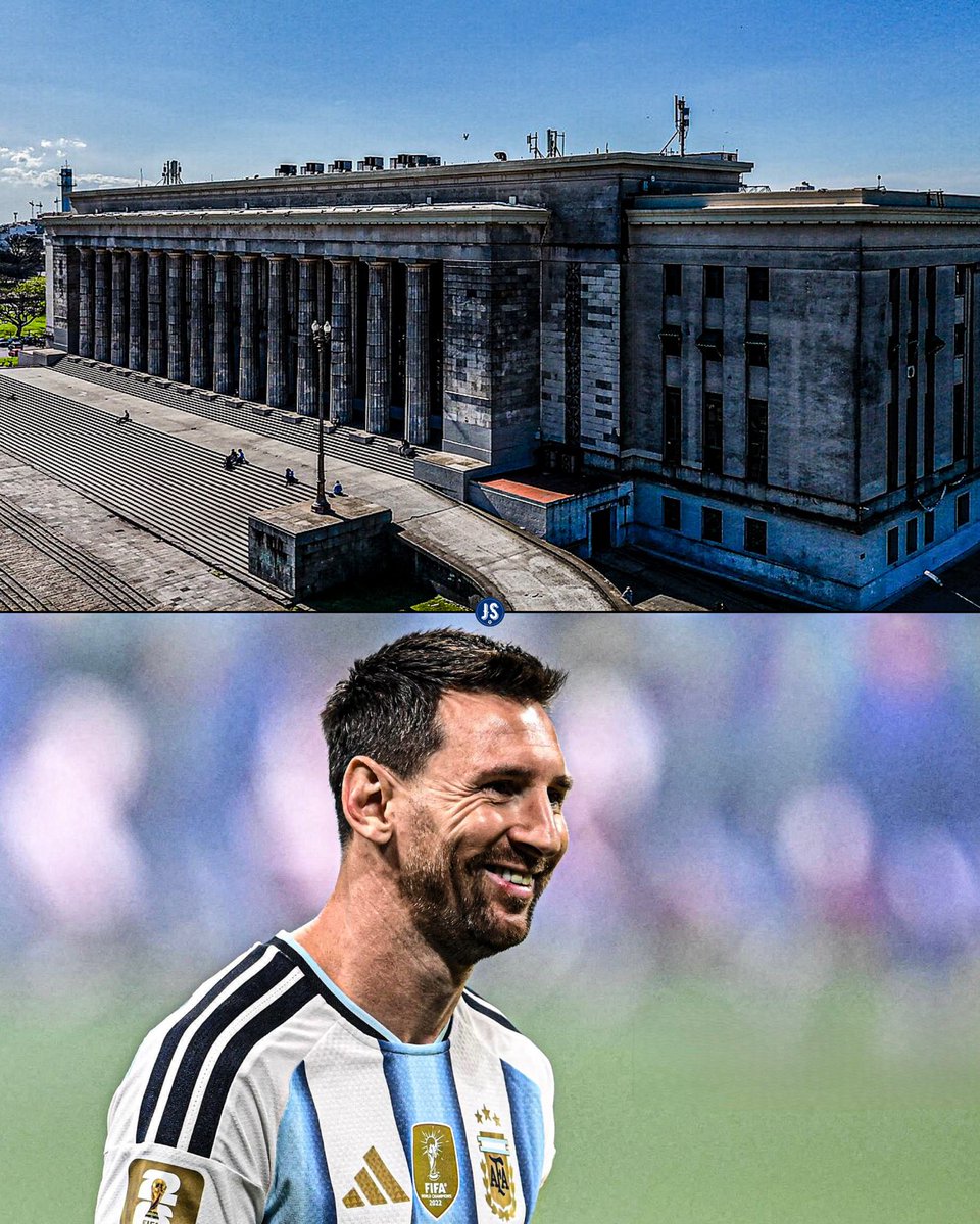 juegosimple__'s tweet photo. 🇦🇷🎓 La Universidad de Buenos Aires le otorgará a Lionel Messi el título de Doctor Honoris Causa, la máxima distinción posible.

🔝 La misma se entrega por considerarlo EL MEJOR JUGADOR DE FÚTBOL a nivel mundial de las últimas décadas.

vía @UBAonline https://t.co/OhhekCAB7x