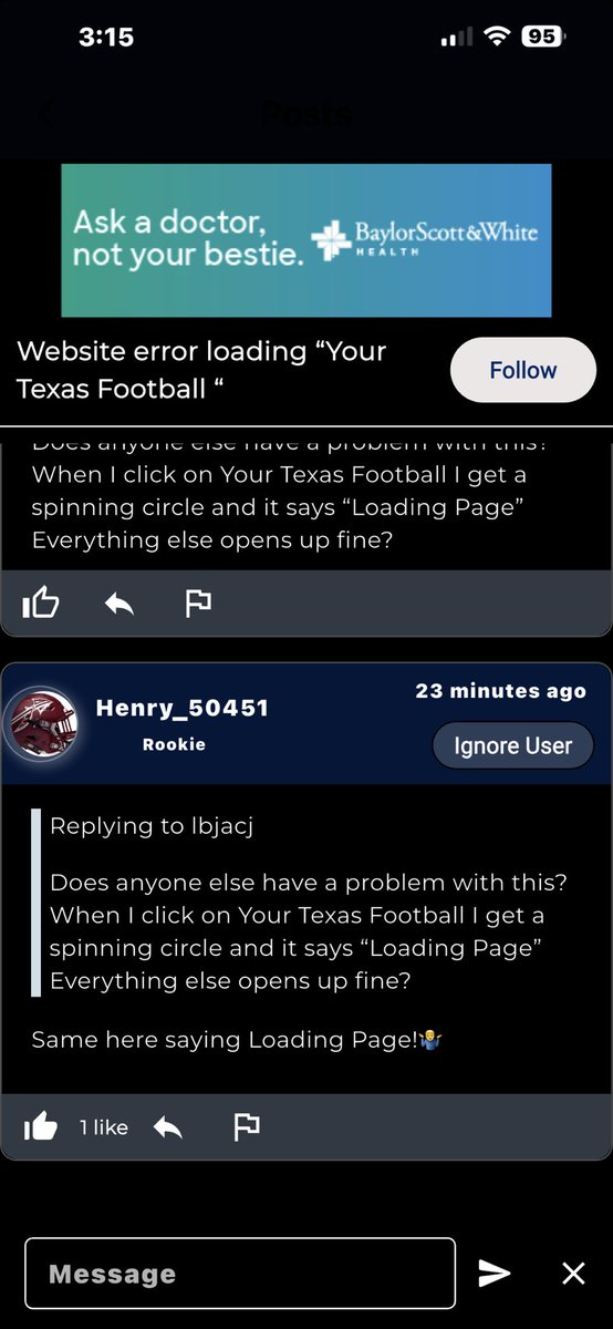 lbjacj's tweet photo. Any one else have this problem? https://t.co/2GfMlKFQRc