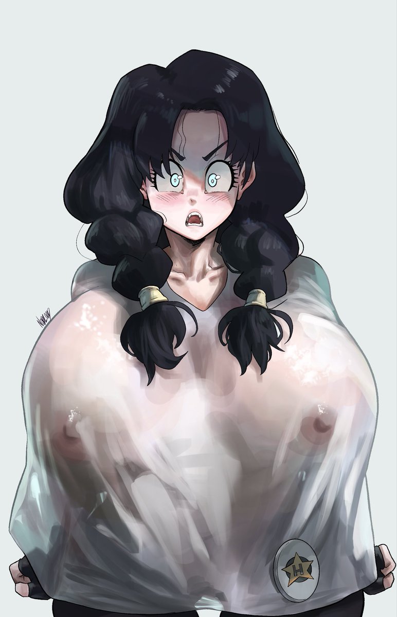 Trublood242's tweet photo. Big Shirt Videl https://t.co/dFvIC7YXtr