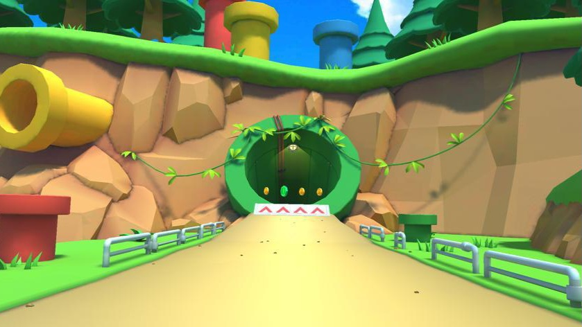 PJiggles_'s tweet photo. There's now a Mario Kart track that's officially lost media: Piranha Plant Pipeline, the only Tour original that wasn't added to 8 Deluxe https://t.co/xZROkLgdvi