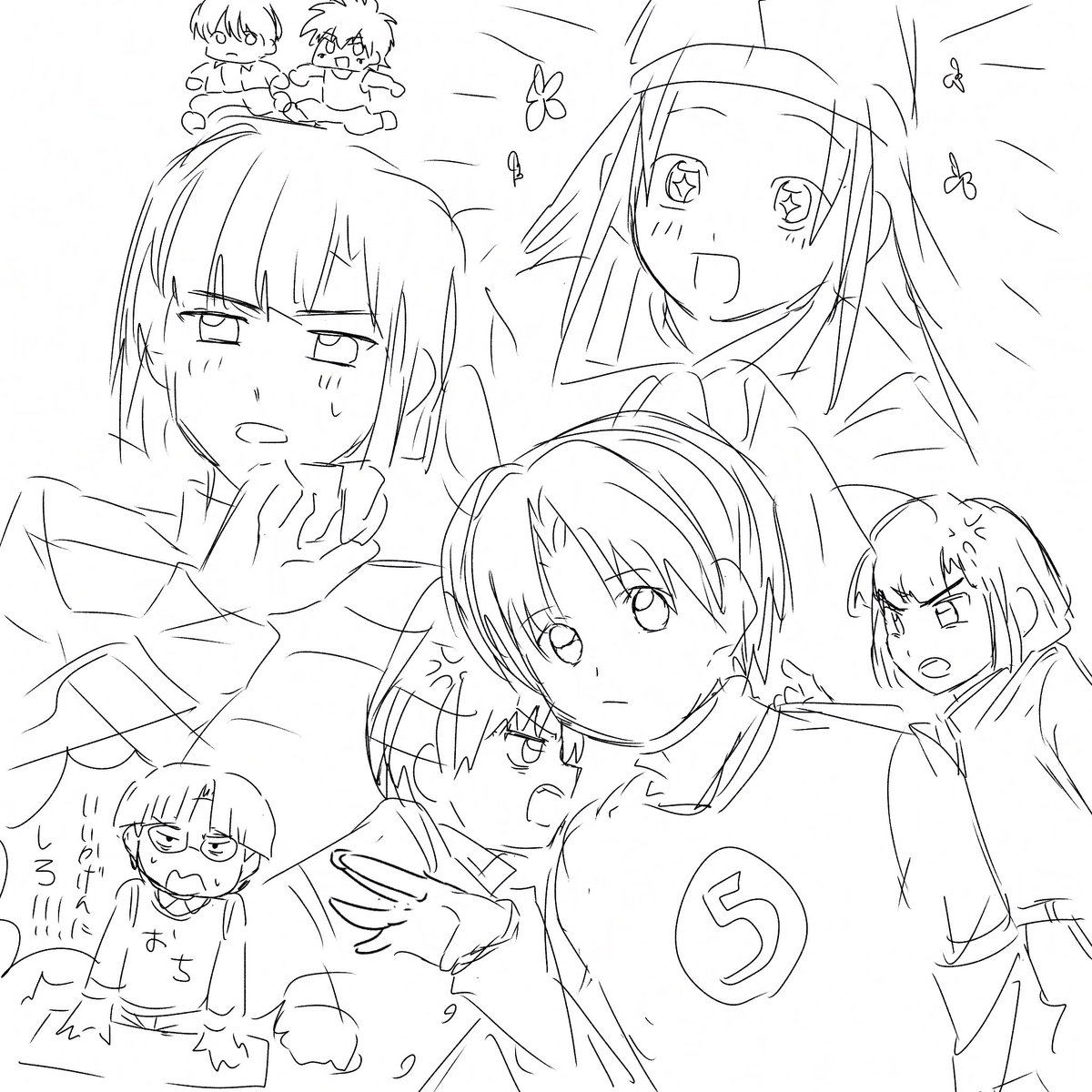 soi_human's tweet photo. 深夜のドカらくがき https://t.co/m6mOcuAjla