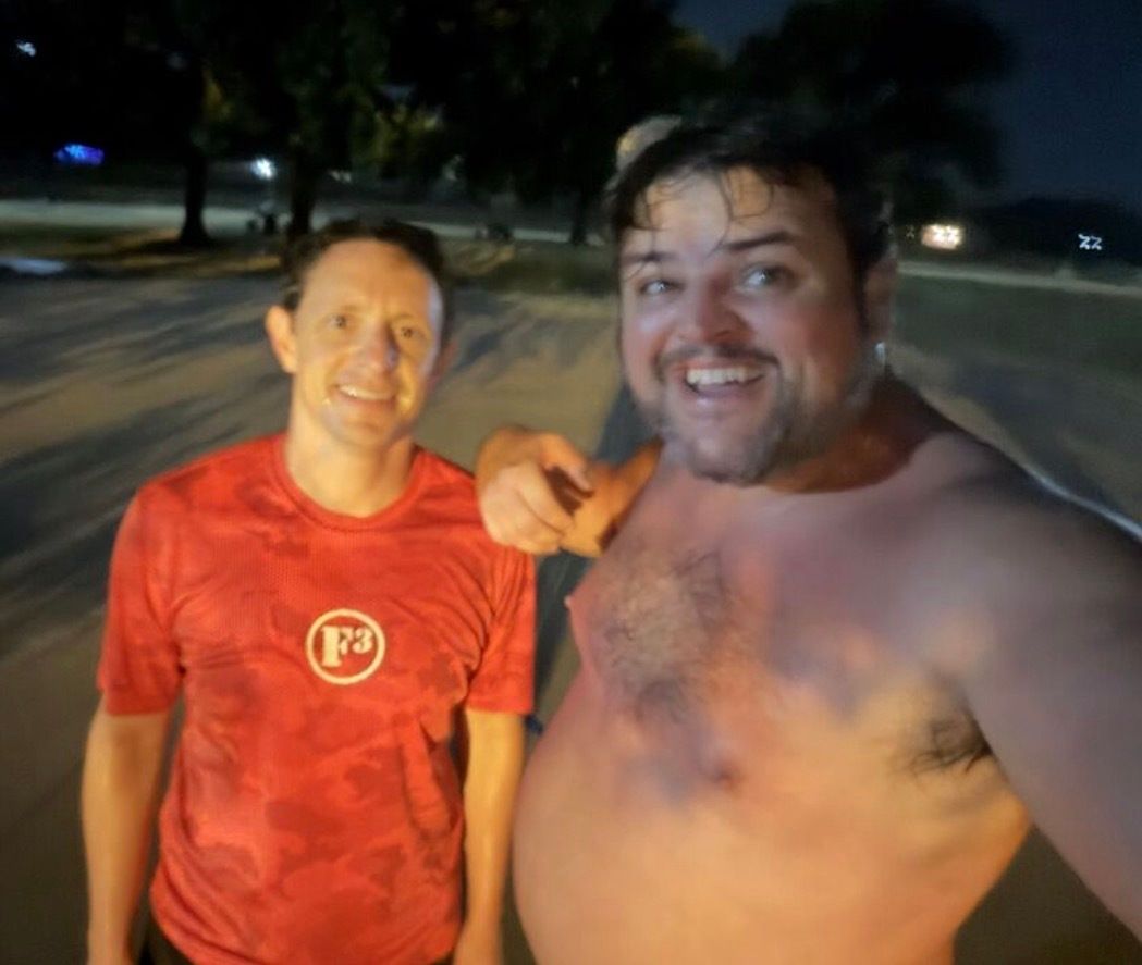 F3Waco's tweet photo. 3 at Highlander. 2 at The Keep. The gloom doesn’t care where you start—you just have to show up and get after it. 💪 #F3Waco #Highlander #TheKeep #FitnessFellowshipFaith #254F3 https://t.co/lQKCriS5jL
