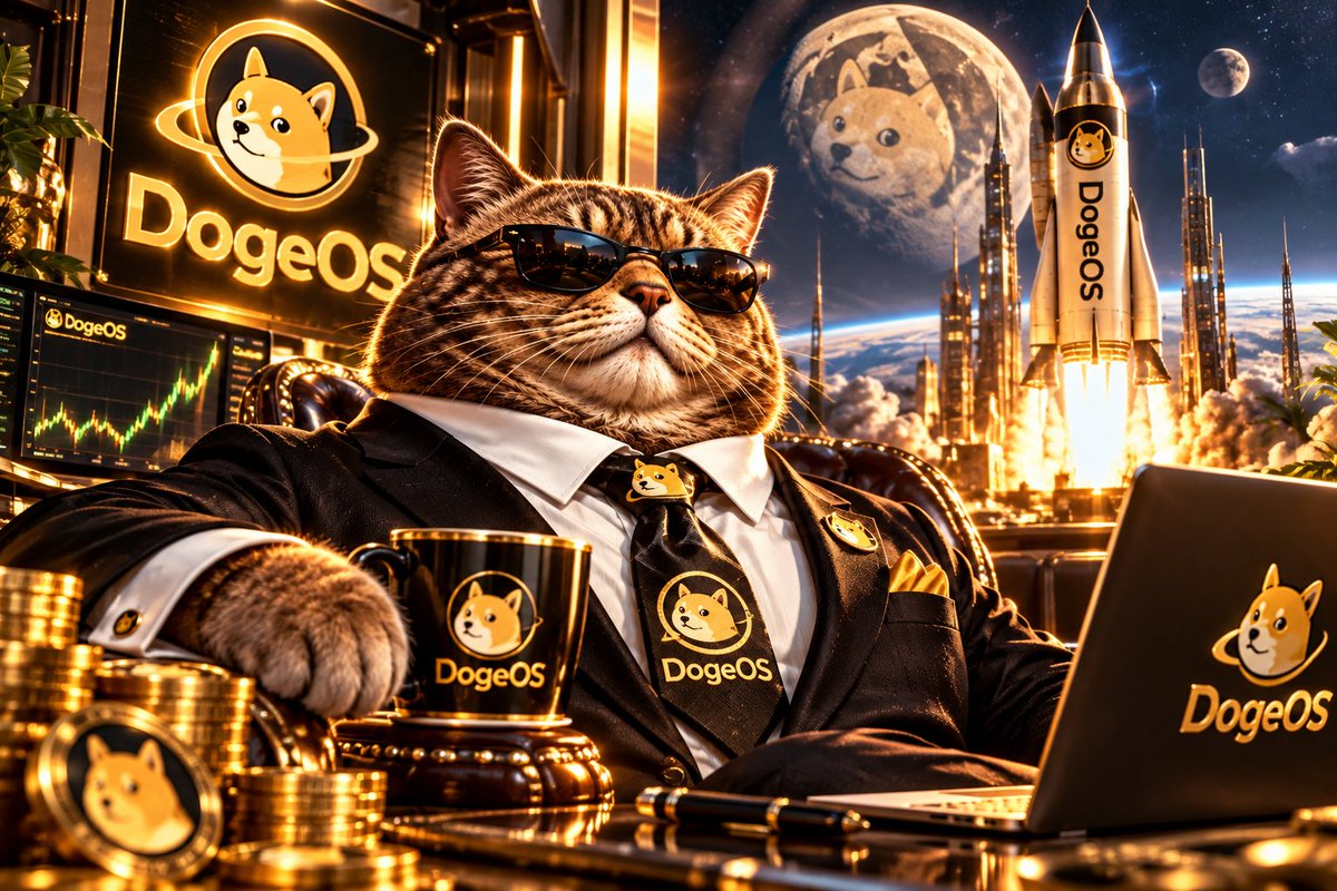 Fatcatsanon's tweet photo. DogeOS is building for the future. 🐕🚀
$FATCATS https://t.co/l5EUcfyLo0