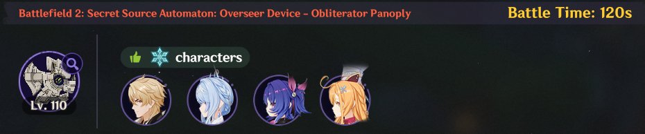 dublescoop's tweet photo. @jaxonfiles_ @nstydrtygross @LukkisUW As you are probably aware, there aren't a lot of Varka clears yet due to him not being the most popular meta character.

Here's a Maiden dire clear with C0R1 team
https://t.co/mLA5NZ9PHL

Here's my own dire clear (no footage). C1 Varka w/Mav sig, C0R0 Odette, C4 Prune, C0R0 Esco https://t.co/e2XaTQxoAU