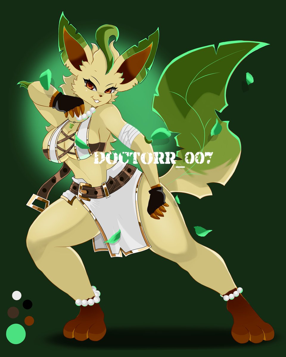 Doctorr_007's tweet photo. Leafeon Petals Adoptable time 🍃 
more details in the comments........... https://t.co/KxJaF5YOBg