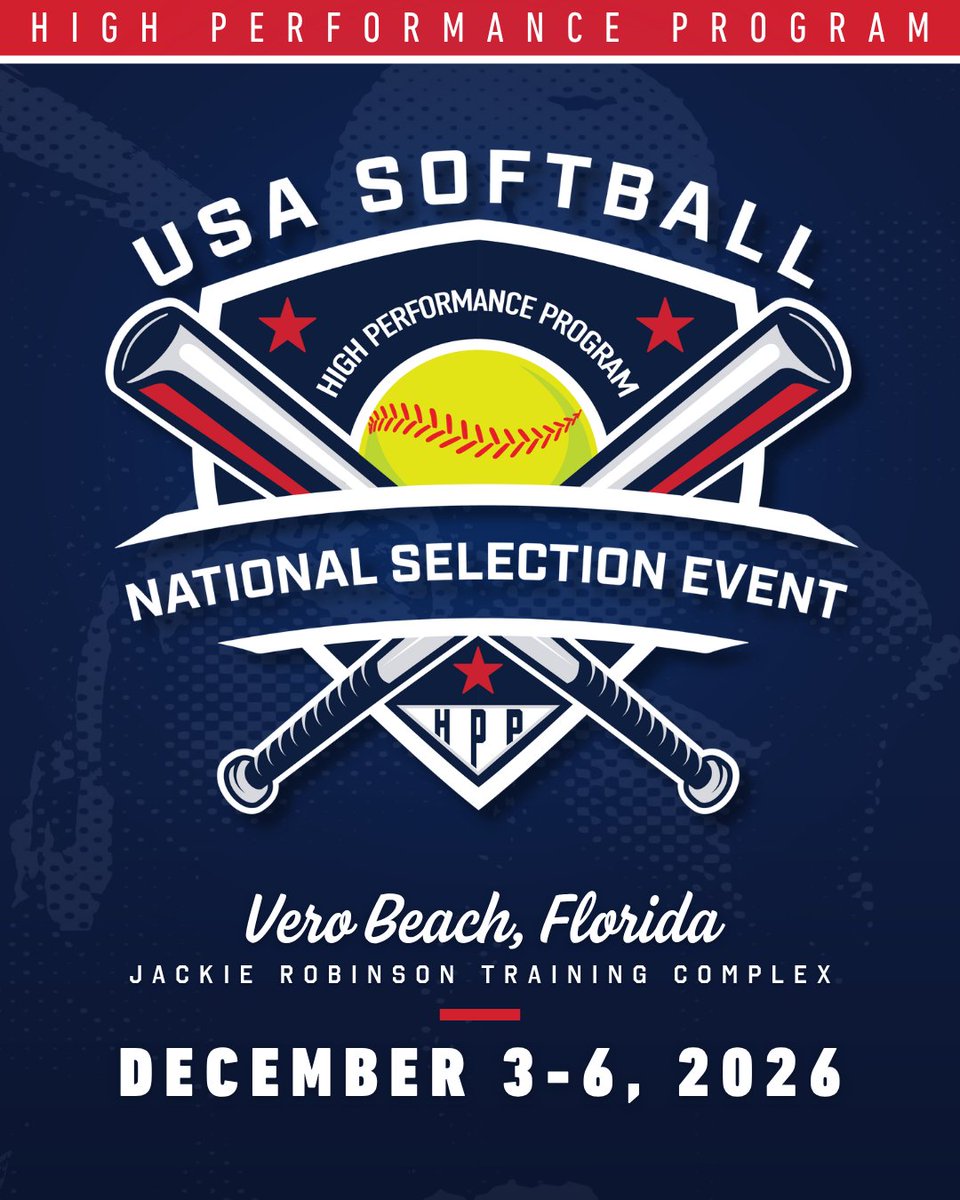 USASoftball's tweet photo. And just like that, the local #HPP identifiers are in the books 📍📚

🌟 𝐔𝐏 𝐍𝐄𝐗𝐓 → National Selection Event, 𝘱𝘳𝘦𝘴𝘦𝘯𝘵𝘦��� 𝘣𝘺 @DICKS

@JRTC42 | #USASoftball https://t.co/QU2pKJvZbM
