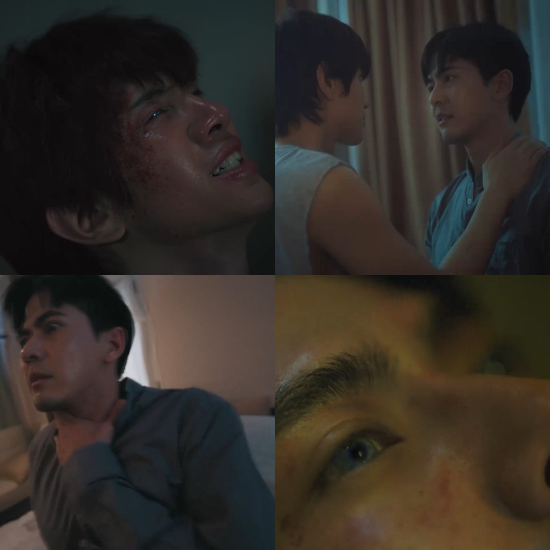 i_loham's tweet photo. eu sempre quis ver um plot romântico em bl pro sobrenatural que sustentasse aquela raiz grotesca da ficção, perturbador, e eles entregaram #NOURTheSeriesEP8 
#NOURTheSeries https://t.co/bnZajUhnnk