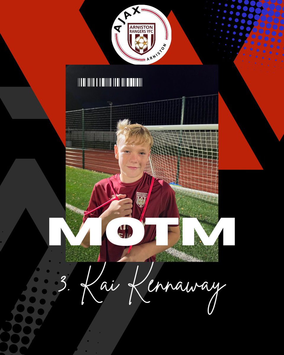 ARYFC13s's tweet photo. Congratulations to our MOTM winner tonight - Kai! https://t.co/LyAIMOprkh